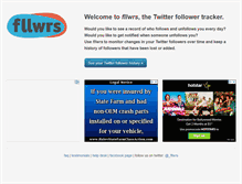 Tablet Screenshot of fllwrs.com